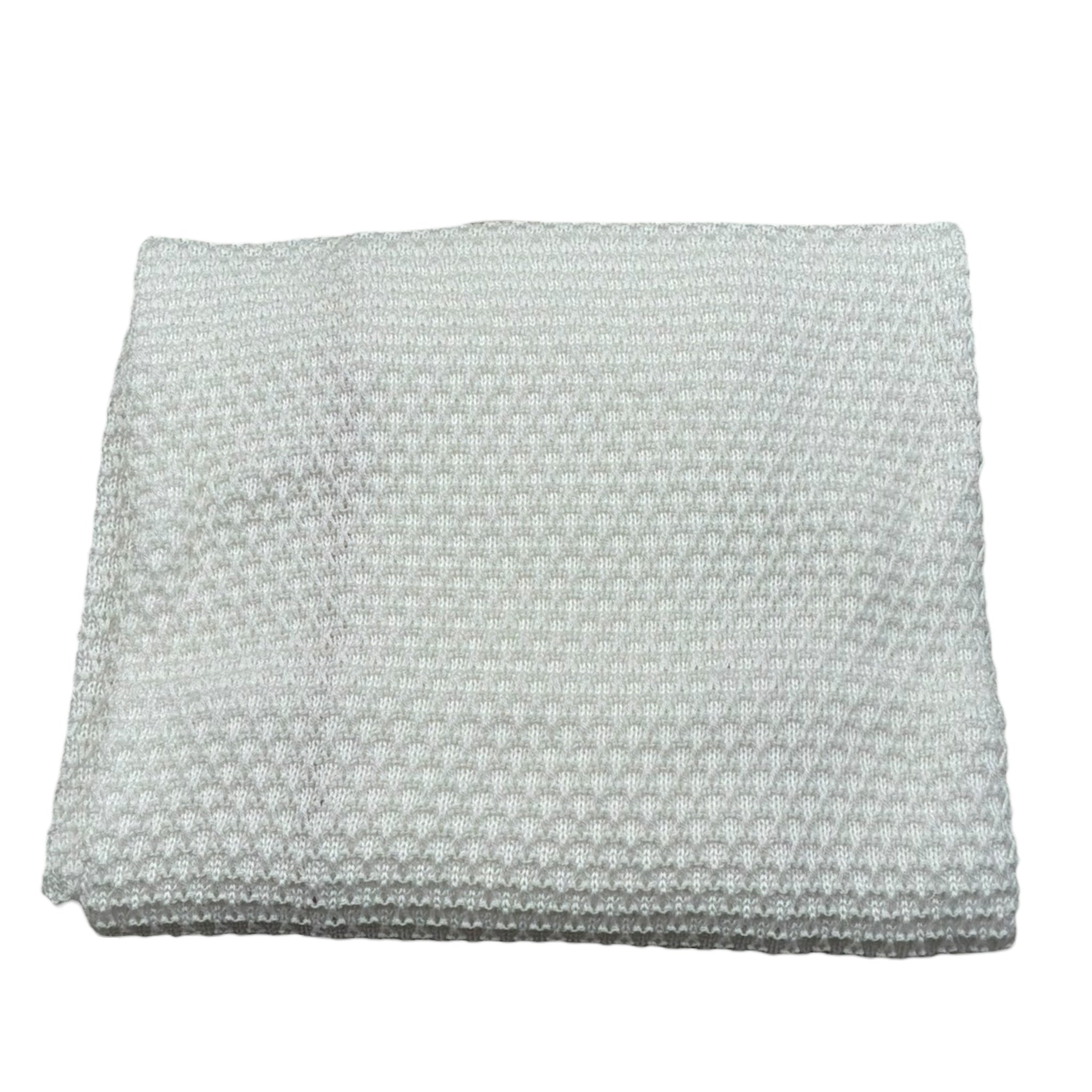 Marlu' Coperta Tinta Unita con Ricami per Neonata EB2480BIS BIANCO MARLU' 