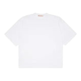 Marni T-Shirt Girocollo Tinta Unita con Stampa per Bambina M01317 BIANCO MARNI 