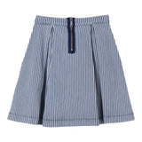 Max&Co. Gonna Bicolore con Fantasia A Righe per Bambina MX0114 BIANCO/AZZURRO MAX&Co. 