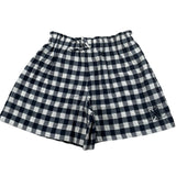 Max&Co. Short Tinta Unita con Fantasia Quadri per Bambina MX0127MX BIANCO/BLU MAX&Co. 
