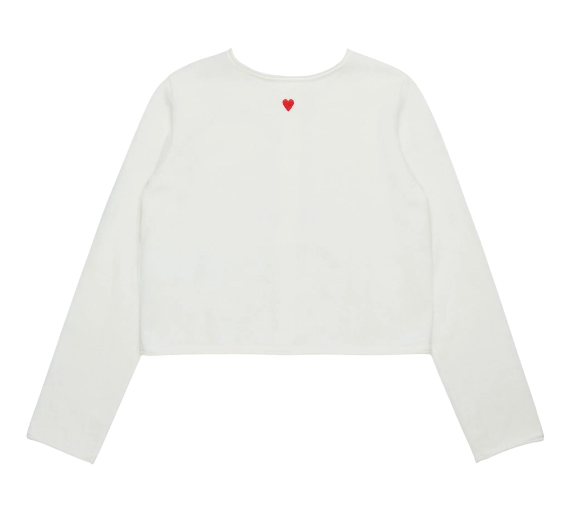 Max&Co. Maglia Girocollo Tinta Unita con Bottoni per Bambina MX0151 PANNA MAX&Co. 