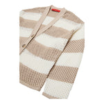 Max&Co. Pantalone Bicolore Traforato per Bambina MX0182 BIANCO/BEIGE MAX&Co. 