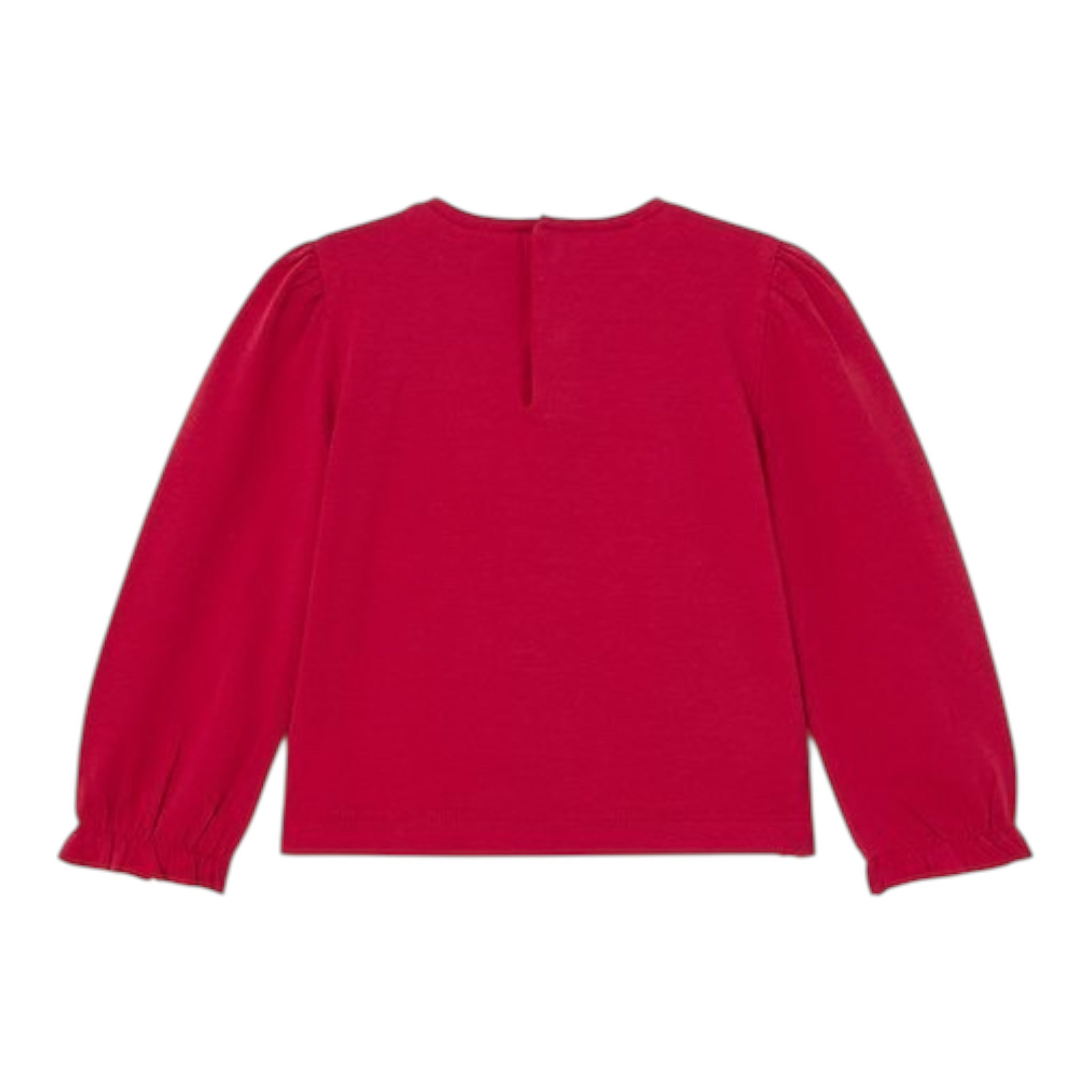 Mayoral Shirt Girocollo Tinta Unita con Stampa per Neonata 1015 ROSSO MAYORAL 