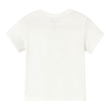 Mayoral T-Shirt Girocollo Tinta Unita con Stampa per Neonato 1053 BIANCO MAYORAL 
