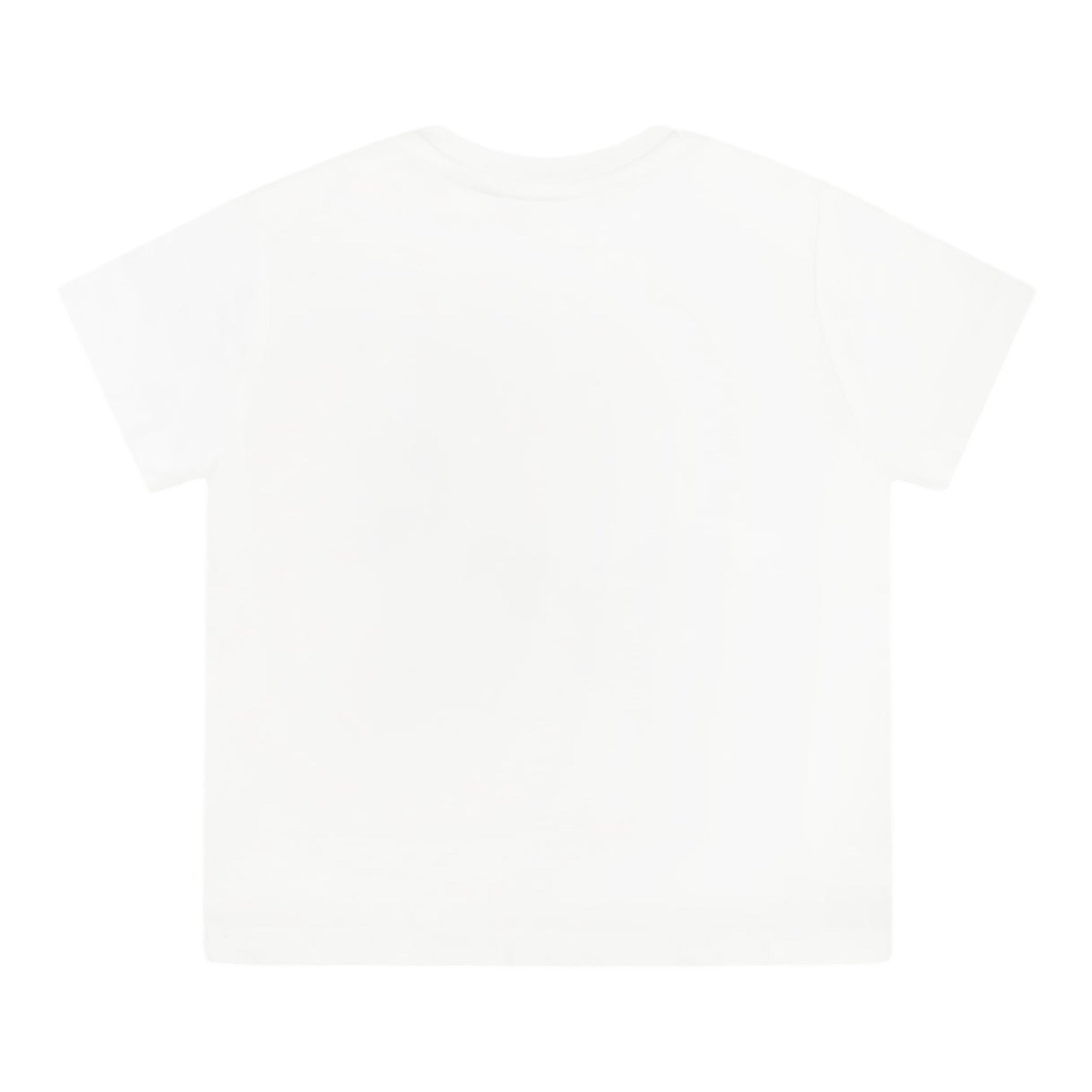 Mayoral T-Shirt Girocollo Tinta Unita con Stampa per Neonato 1053X BIANCO MAYORAL 