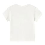 Mayoral T-Shirt Girocollo Tinta Unita con Stampe per Neonato 1057 BIANCO MAYORAL 