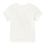 Mayoral T-Shirt Girocllo Tinta Unita con Stampa per Neonato 1062 BIANCO MAYORAL 