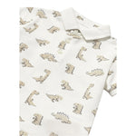 Mayoral Camicia Mezza Manica Fantasia A Righe per Neonato 1112X BIANCO MAYORAL 
