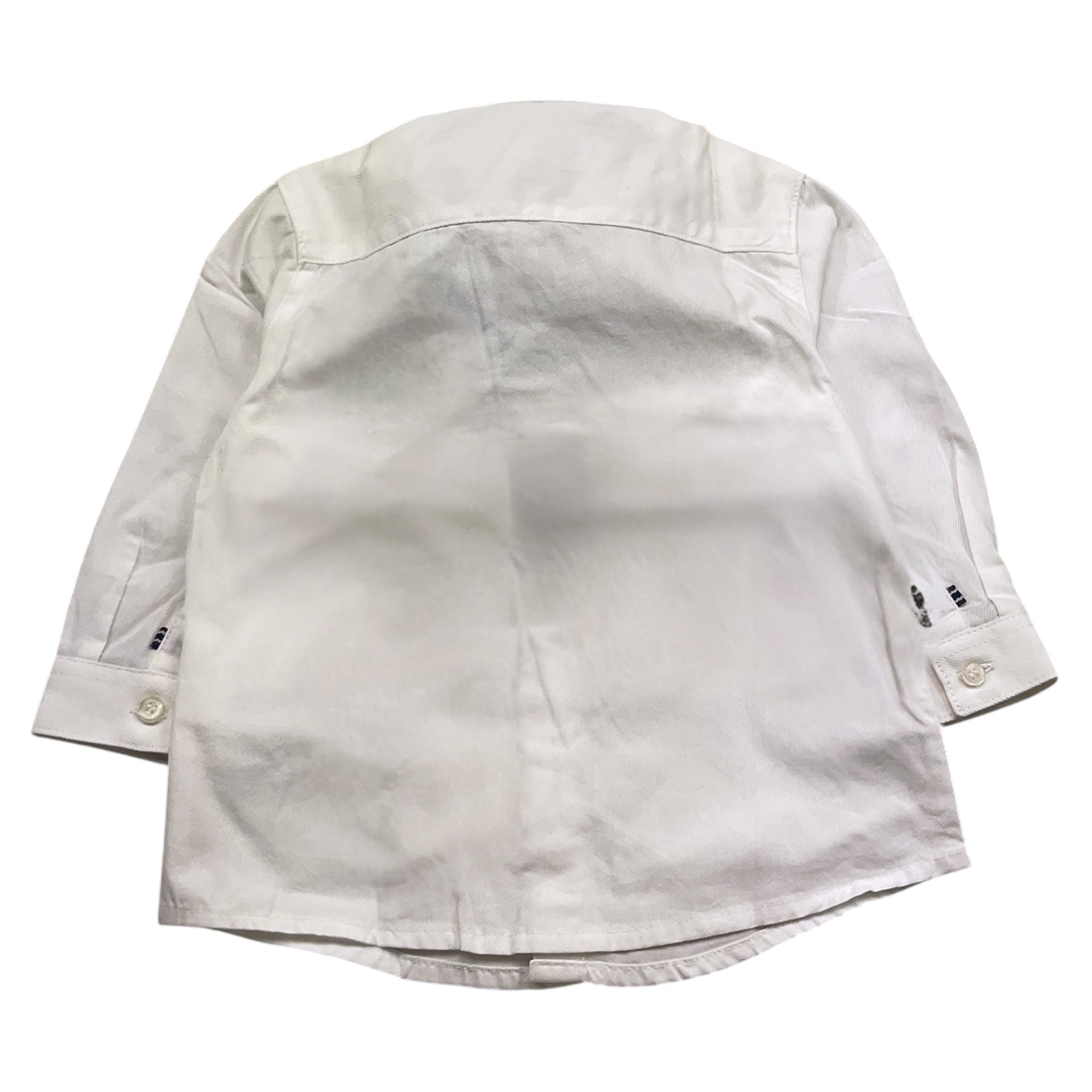 Mayoral Camicia Manica Lunga Tinta Unita per Neonato 124N BIANCO MAYORAL 