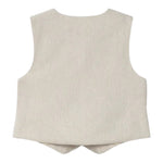 Mayoral Gilet Tinta Unita con Bottoni per Neonato 1303 BEIGE MAYORAL 