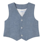 Mayoral Gilet Tinta Unita per Neonato 1394 AZZURRO MAYORAL 