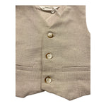 Mayoral Gilet Tinta Unita per Neonato 1394X BEIGE MAYORAL 