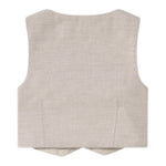 Mayoral Gilet Tinta Unita per Neonato 1394XX BEIGE MAYORAL 