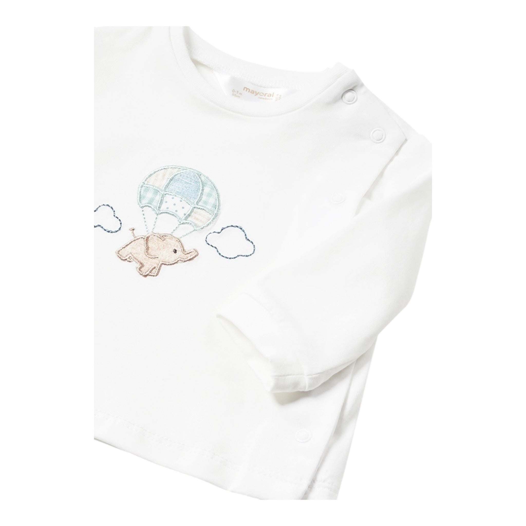 Mayoral Completo 3 Pezzi Ghettina-Shirt-Cappello per Neonato 1532 BEIGE MAYORAL 