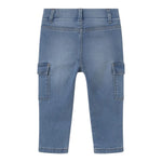 Mayoral Jeans Tinta Unita con Tasconi per Neonato 1578 AZZURRO MAYORAL 