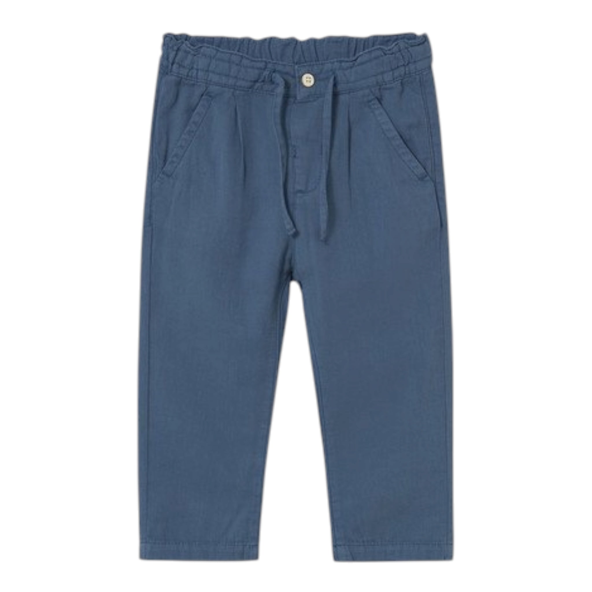 Mayoral Pantalone Tinta Unita con Elastico In Vita per Neonato 1580 PETROLIO MAYORAL 