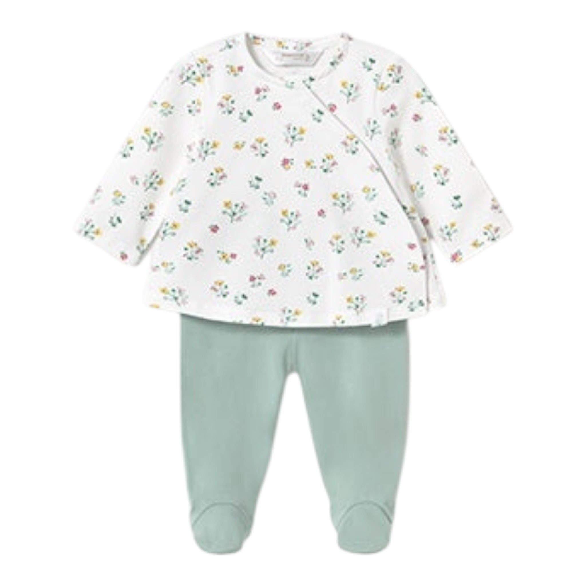 Mayoral Completo 2 Pezzi Shirt-Ghettina per Neonata 1588 BIANCO MAYORAL 