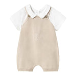 Mayoral Completo 2 Pezzi T-Shirt-Pagliaccetto per Neonato 1607X BEIGE MAYORAL 