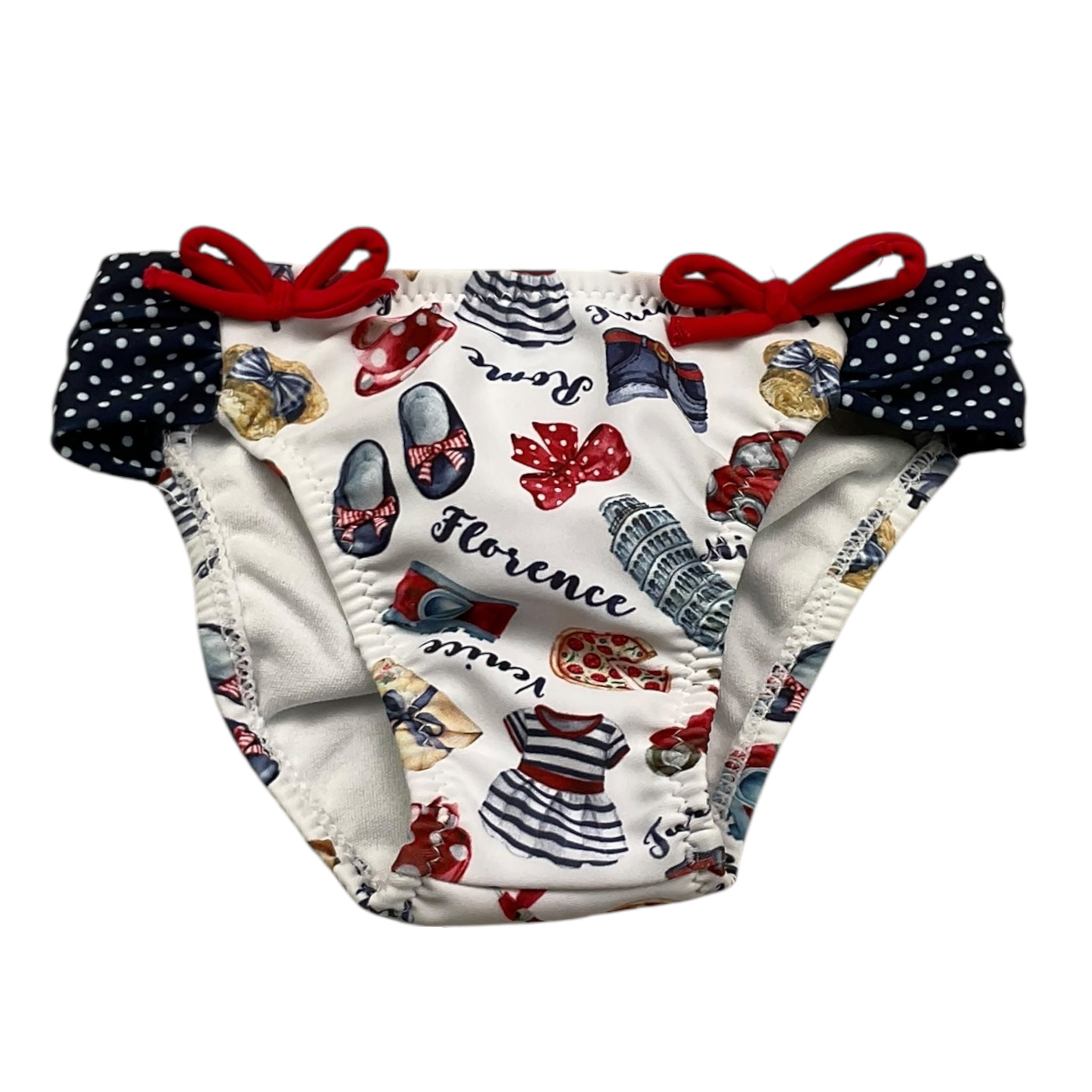 Mayoral Costume Mutandina Stampa Fantasia per Neonata 1654 BIANCO MAYORAL 
