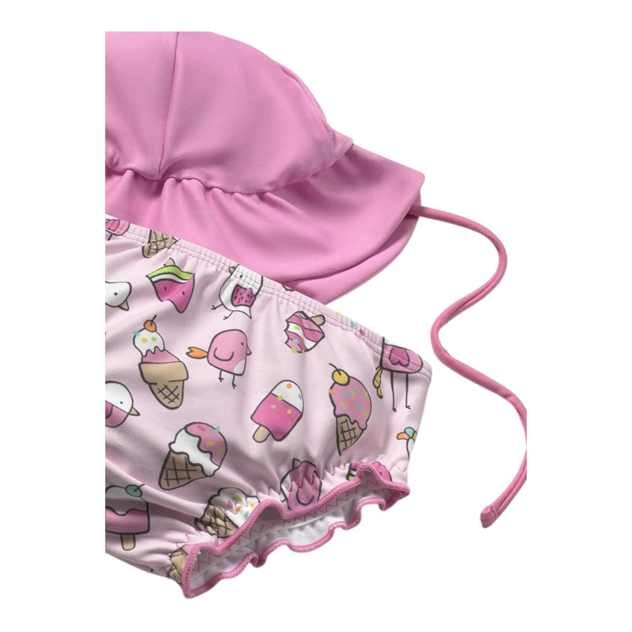 Mayoral Complet 3 Pezzi Canotta-Costume-Cappello per Neonata 1668 ROESA MAYORAL 