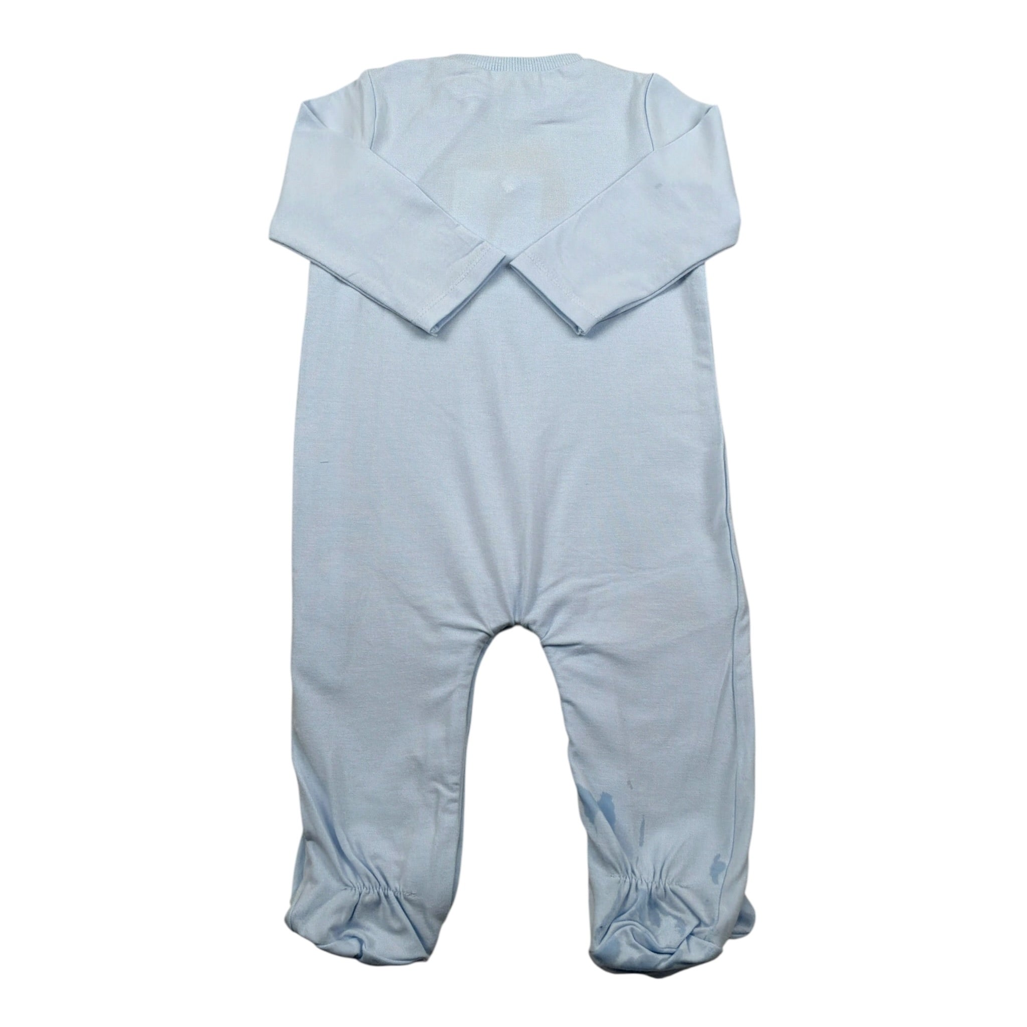 Mayoral Tutina Manica Lunga tinta unita con Stampe Azzurro per Neonato 1709 AZZURRO MAYORAL 