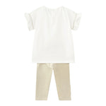 Mayoral Completo 2 Pezzi T-Shirt-Leggins per Bambina 173486J BIANCO MAYORAL 