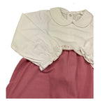 Mayoral Tutina Manica Lunga Bicolore per Neonata 1751 BIANCO/ROSA MAYORAL 