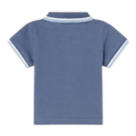 Mayoral Polo Mezza Manica Tinta Unita per Neonato 190X BLU MAYORAL 