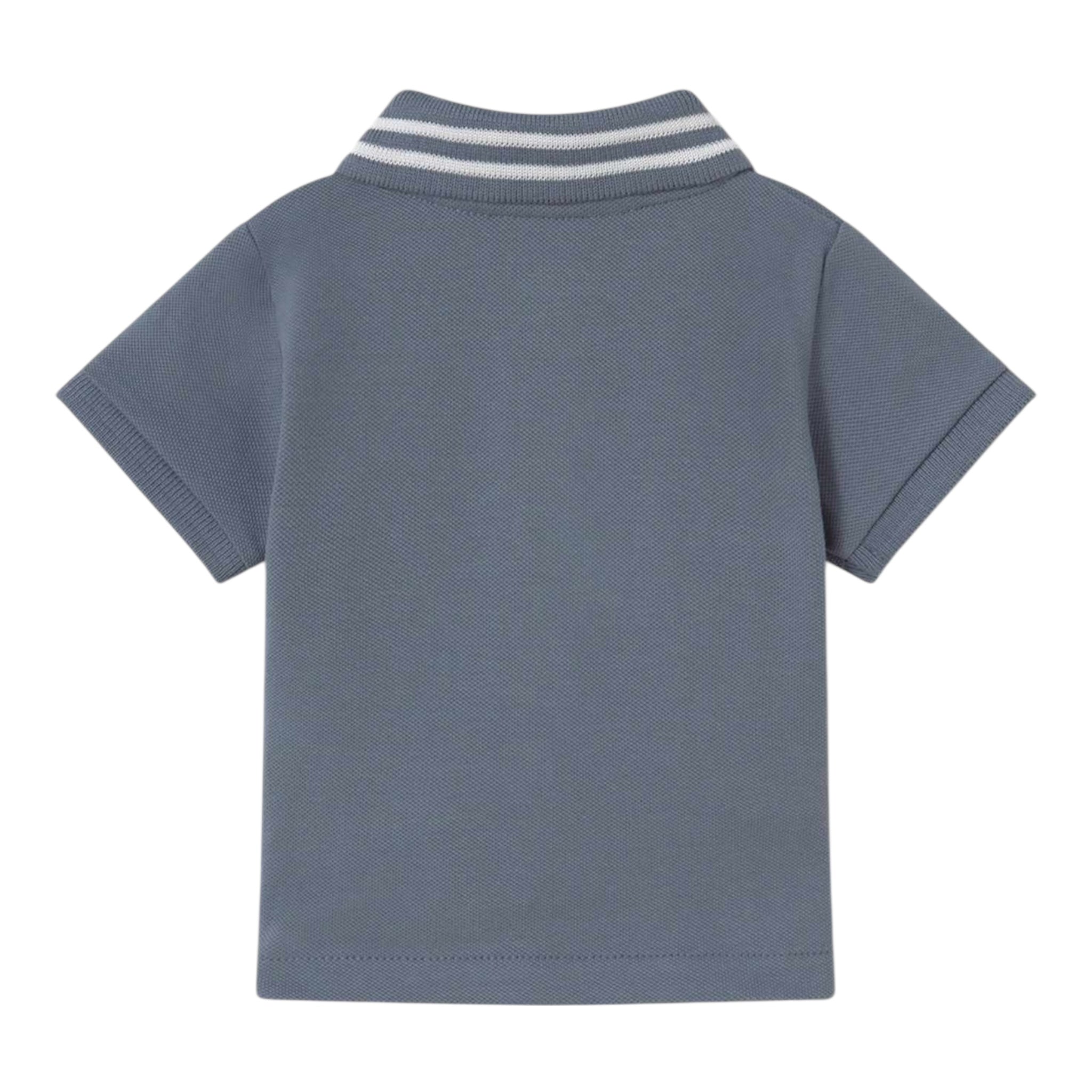 Mayoral Polo Mezza Manica Tinta Unita per Neonato 190XX BLU MAYORAL 