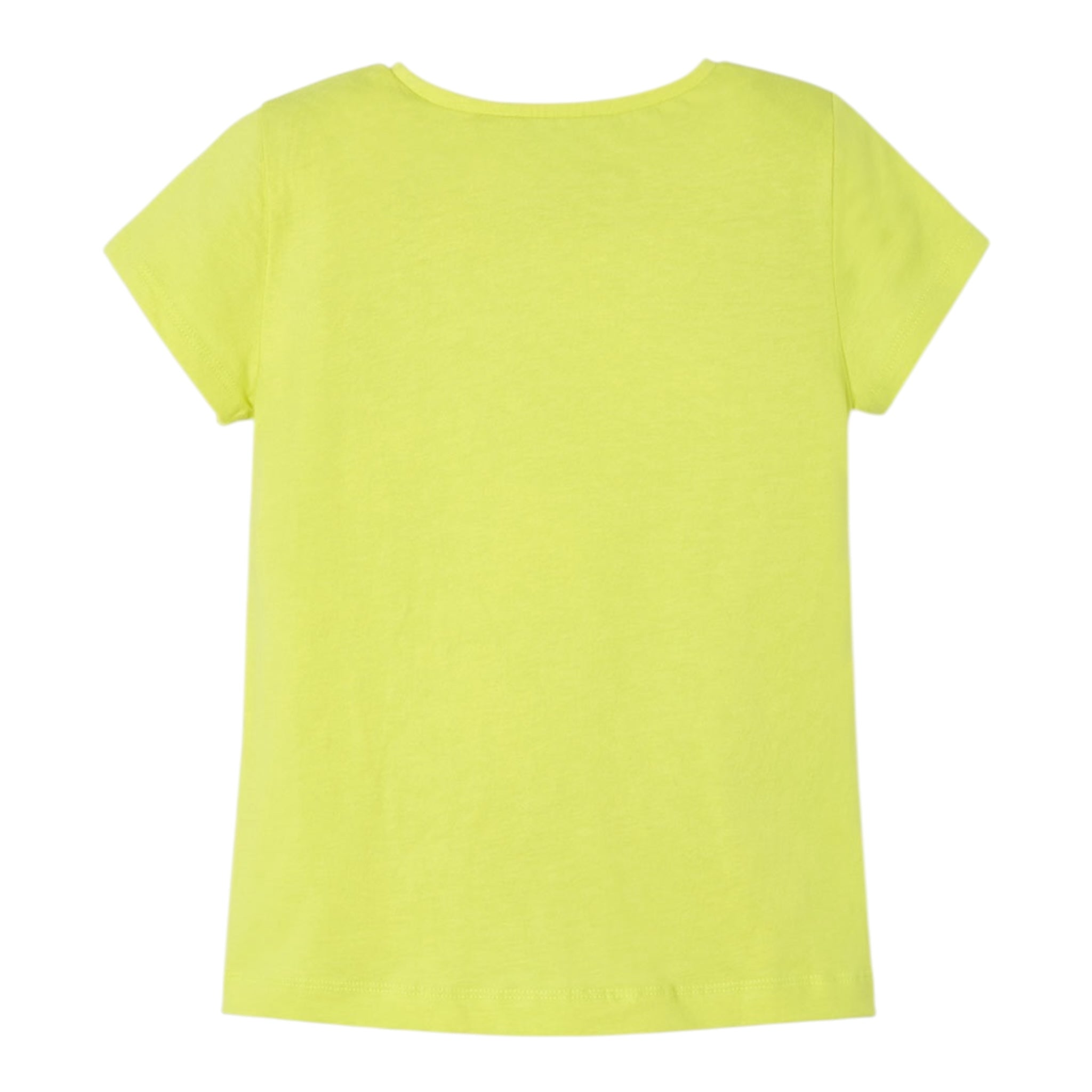 Mayoral T-Shirt Girocollo Tinta Unita con Stampa per Neonata 301432N VERDE MAYORAL 
