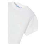 Mayoral T-Shirt In Maglia Girocollo Tinta Unita per Neonato 3028N BIANCO MAYORAL 