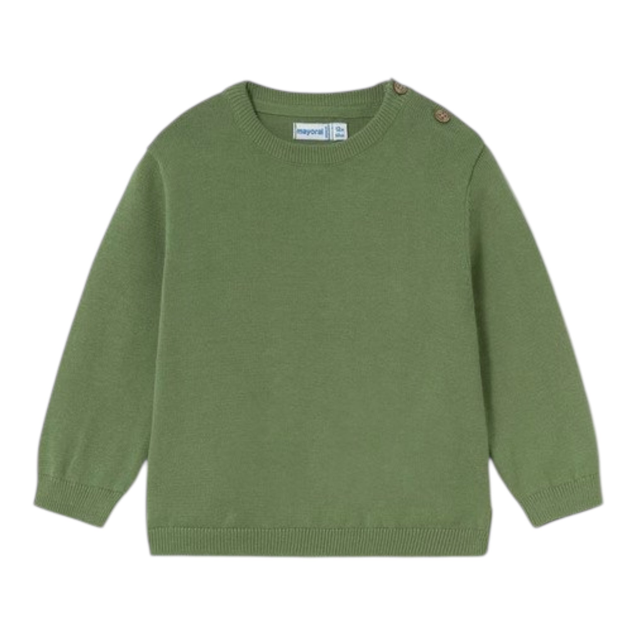 Mayoral Maglia Girocollo Tinta Unita per Neonato 303 VERDE MAYORAL 