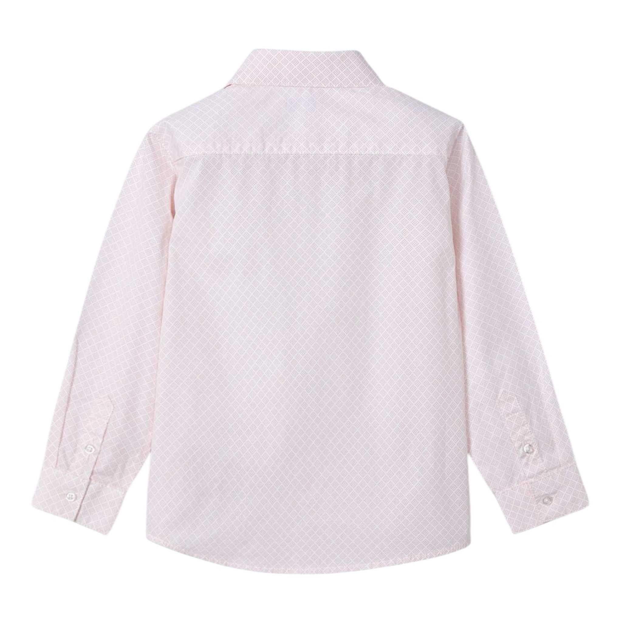 Mayoral Camicia Manica Lunga tinta unita Bianco per Bambino 3117 BIANCO MAYORAL 