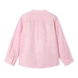 Mayoral Camicia con Colletto Coreano Tinta Unita per Bambino 3119 ROSA MAYORAL 