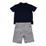 Mayoral Completo 2 Pezzi T-Shirt-Bermuda per Bambino 3282 BLU MAYORAL 