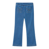 Mayoral Leggins Effetto Jeans Tinta Unita per Bambina 3702 AZZURRO MAYORAL 