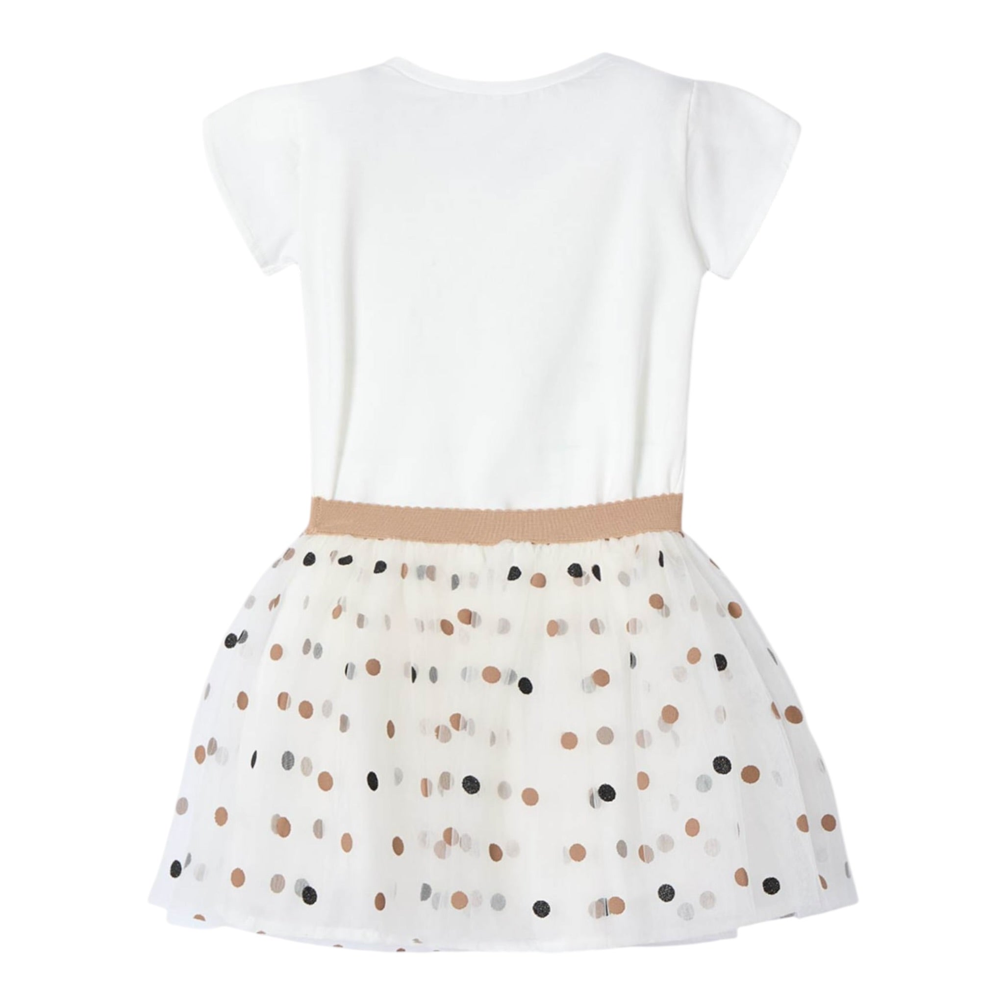 Mayoral Completo 2 Pezzi T-Shit-Gonna Bicolore Bianco per Bambina 3946X BIANCO MAYORAL 