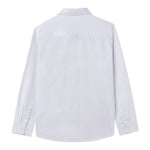 Mayoral Camicia Manica Lunga tinta unita Bianco/Verde per Bambino 6142 BIANCO/VERDE MAYORAL 