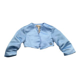 Meilisa Bai Coprispalle Tinta Unita per Neonata FL6279N AZZURRO MEILISA BAI 