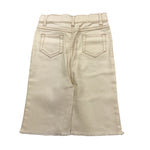 Michael Kors Jeans Tinta Unita con Girovita Regolabile per Bambina R30053 PANNA MICHAEL KORS 