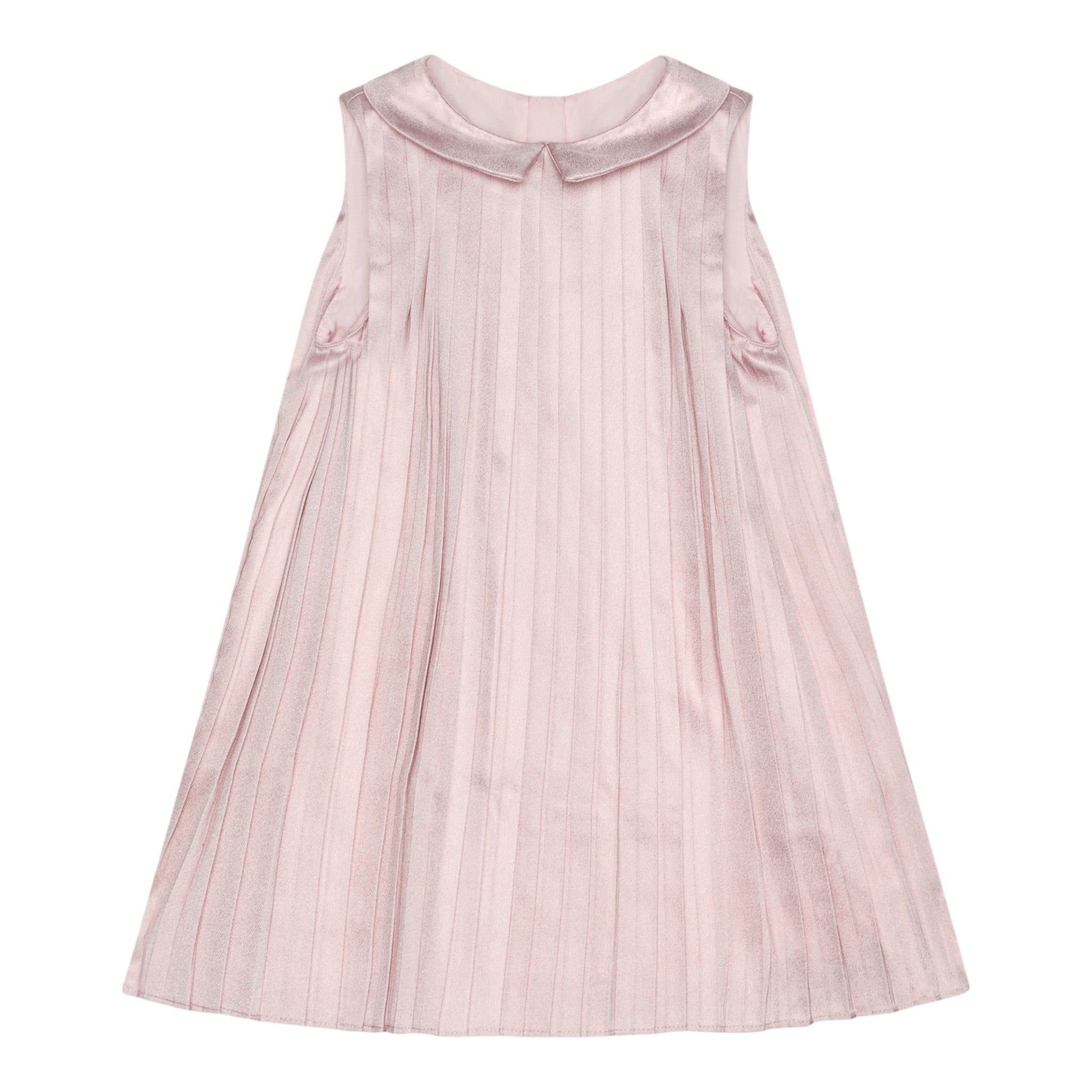 Michael Kors Abito tinta unita con Colletto Giromanica Rosa per Bambina R30307JXXX ROSA MICHAEL KORS 