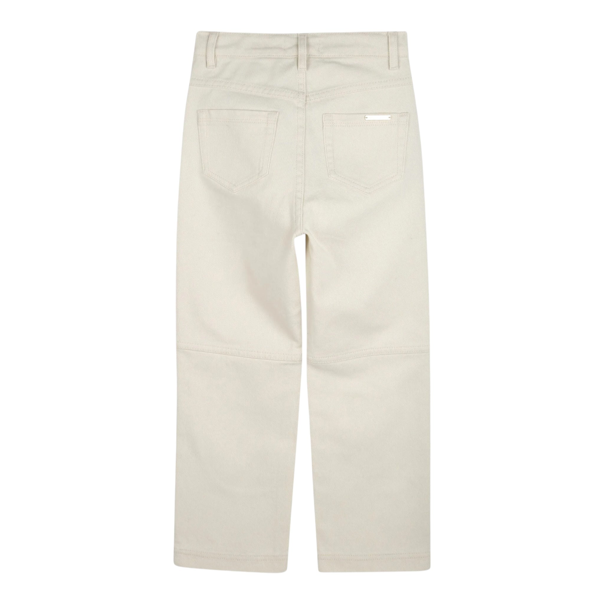 Michael Kors Jeans Tinta Unita con Brillantini per Bambina R30333 BEIGE MICHAEL KORS 