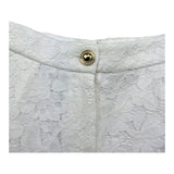 Michael Kors Short Tinta Unita con Ricami per Bambina R30413X BIANCO MICHAEL KORS 