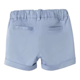 Mini Banda Bermuda tinta unita con Elastico In Vita Polvere per Neonato 3B617 POLVERE MINI BANDA 