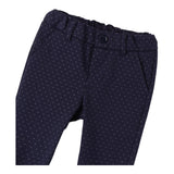 Minibanda Pantalone Tinta Unita con Elastico In Vita per Neonato 3B622 BLU MINIBANDA 