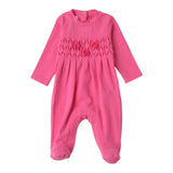 Minibanda Tutina Manica Lunga Tinta Unita per Neonata 3B778 FUXIA MINIBANDA 