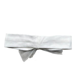 Miss Blumarine Fascia Tinta Unita con Fiocco per Neonata IA3124 BIANCO MISS BLUMARINE 