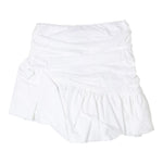 Miss Blumarine Gonna Tinta Unita con Zip per Bambina IA4083 BIANCO MISS BLUMARINE 
