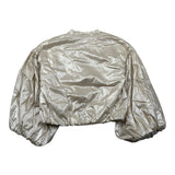 Miss Grant Giubbino Tinta Unita con Zip per Neonata MG1323N ORO MISS GRANT 