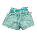 Miss Grant Short tinta unita con Cintura Azzurro per Neonata MG1324 AZZURRO MISS GRANT 